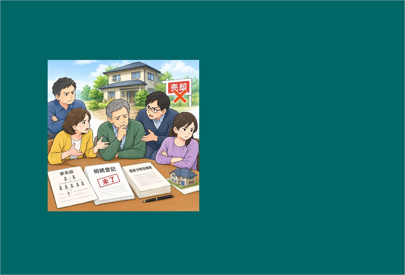 相続トラブル